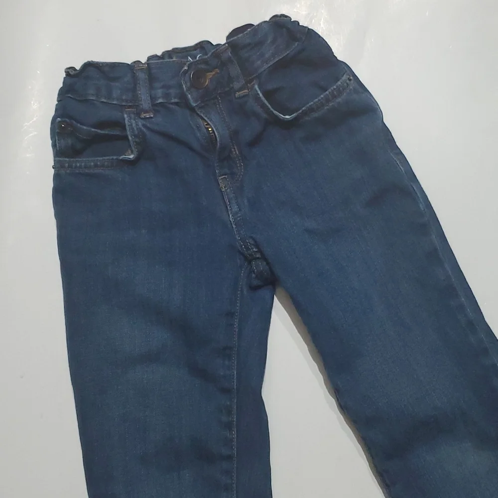 The Children's Place Blue Wash Straight Jeans-6
